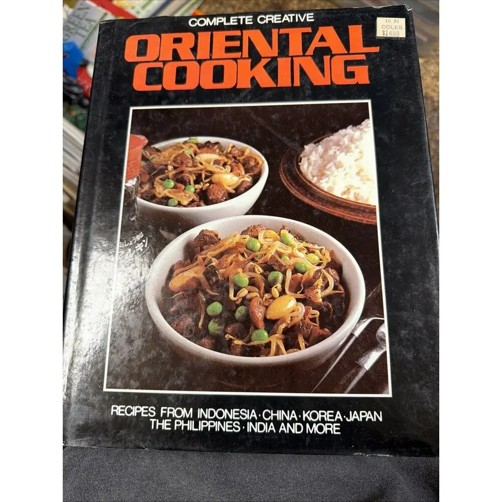 Vintage Original Complete Creative oriental cooking￼ By Beryl Frank 1981 1st‎ Ed